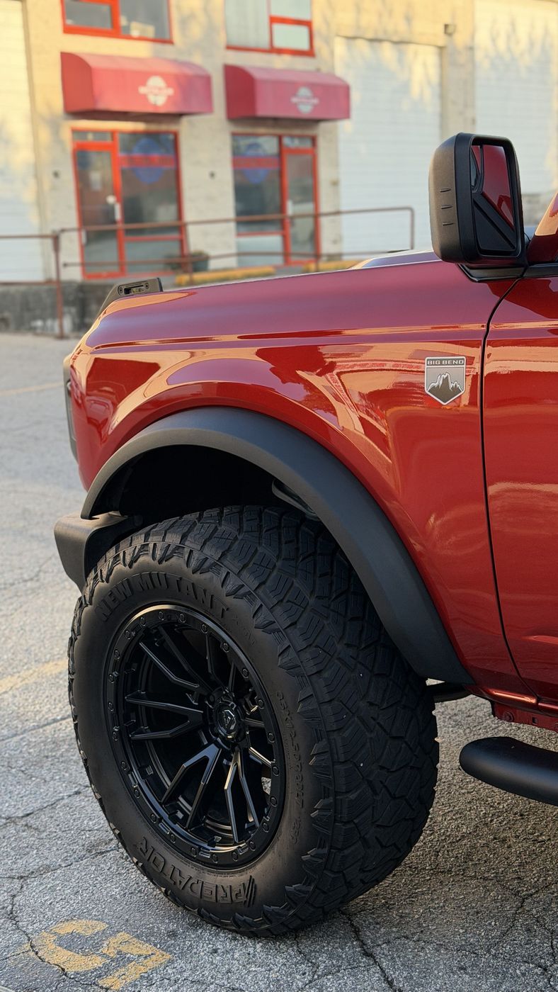 Ford Bronco paint gloss after detailing Lower Mainland