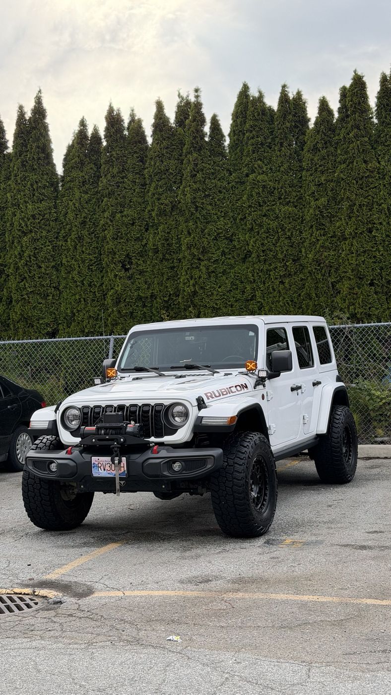 Jeep Wrangler Rubicon exterior detail Metro Vancouver